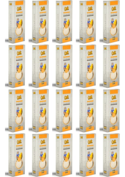 Mürekkep Balığı Kemiği Extra Kalsiyumlu Gaga Taşı 12x4cm [S] - 20 Adet