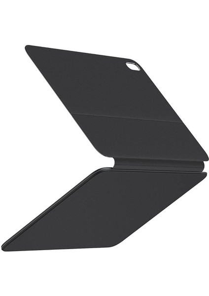 iPad 11.nesil 2025 Kılıf Wiwu F15 Klavyeli Standlı Magnetik Siyah
