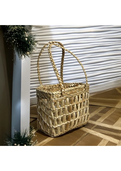 Özel Üretim El Yapımı Çok Amaçlı Dekoratif Hasır Çanta fiyatları