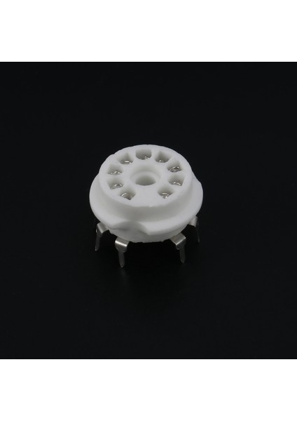 10 Adet Pcb 9pin Seramik B9A Vakumlu Tüp Soket Ses Hıfı Dıy Amper 12AX7 12AU7 12AT7 ECC81 ECC82 ECC83 Gümüş Kaplama (Yurt Dışından)