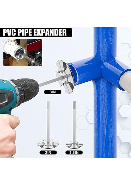 Adet Pvc Bağlantı Soketi Tasarrufu, 1/2 Inç Değişken Hızlı Elektrikli Matkap Için Sağlam Sıhhi Tesisat Bağlantı Parçası Tasarrufu (Yurt Dışından) indirimleri