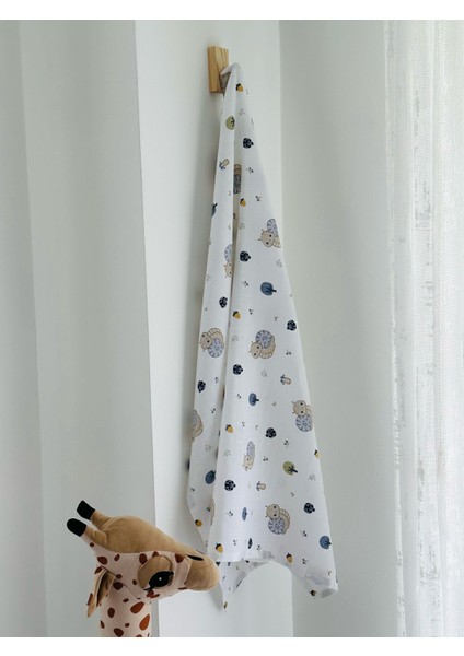 Ftbabycollection %100 Pamuk Müslin Bebek Battaniyesi Oeko-Tex Sertifikalı MÜSLIN ÖRTÜ 80X90 CM modelleri