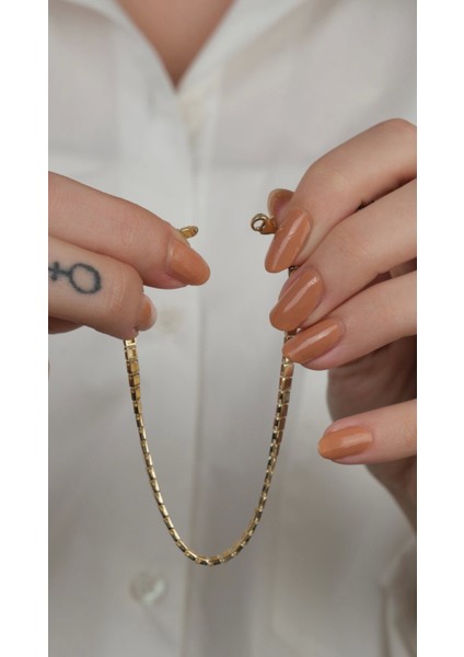 14 Ayar Altın Sade Italyan Bileklik fırsatları