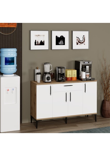 Violet Çekmeceli Dolap, Çok Amaçlı Dolap, Mutfak Dolabı, Konsol, Kahve Köşesi VLT02