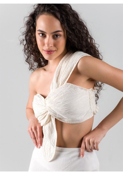 Tek Kollu Bustıyer Naturel S/m