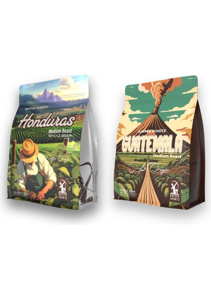 Honduras & Guateamala Yöresel Kahve 250g x 2