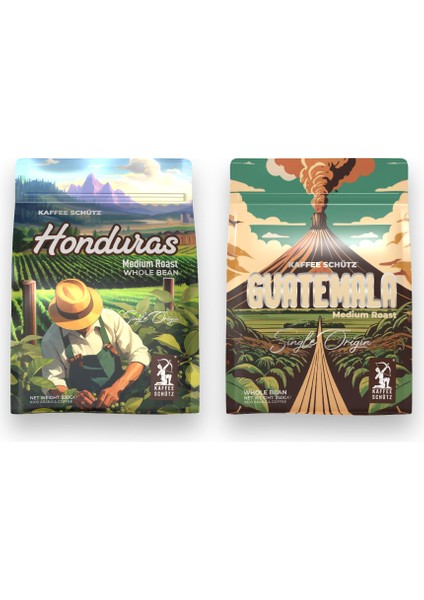 Honduras & Guateamala Yöresel Kahve 250g x 2