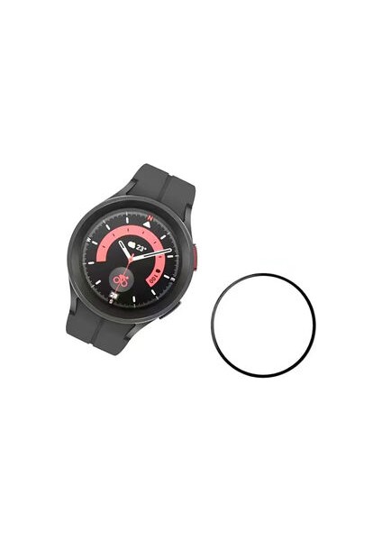 Galaxy Watch 5 Pro 45MM Pmma Pet Ekran Koruyucu Ultra İnce Yapılı