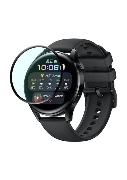 Huawei Watch Gt 3 42MM Ekran Koruyucu Pmma Pet Saat Ekran Koruyucu
