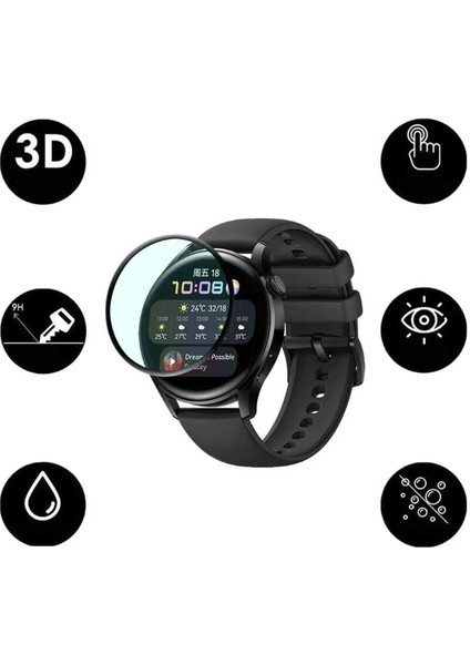 Huawei Watch Gt 2e 46MM Ekran Koruyucu Pmma Pet Saat Ekran Koruyucu