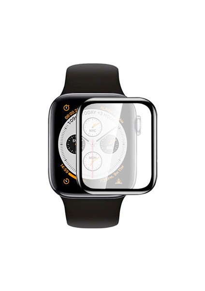 Apple Watch 40MM Için Mat Ekran Koruyucu Ultra Ince Pmma Eko Için Mat Pet Koruyucu