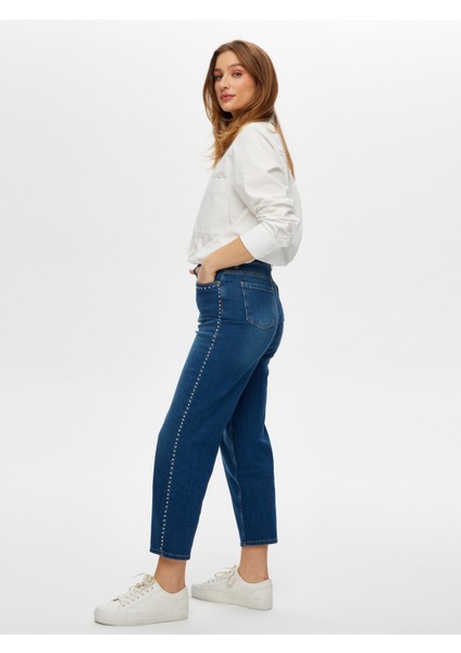Trok Taş Detaylı Starıght Fit Jean Pantolon S25JPN006 modelleri