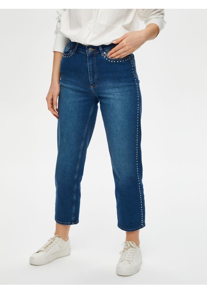 Trok Taş Detaylı Starıght Fit Jean Pantolon S25JPN006 fırsatları