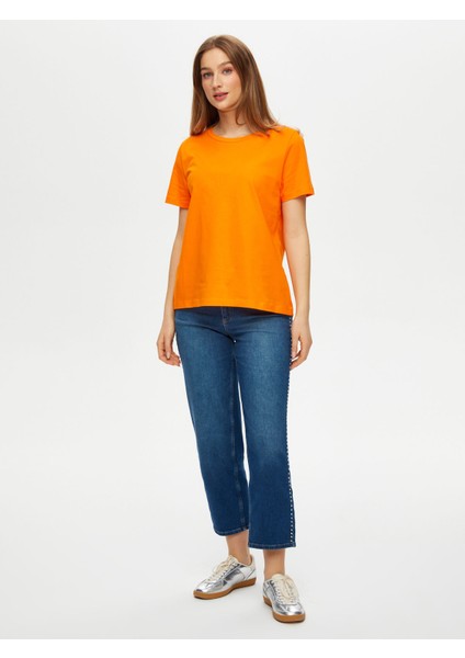 Pamuk Yuvarlak Yaka T-Shirt S25TSH008