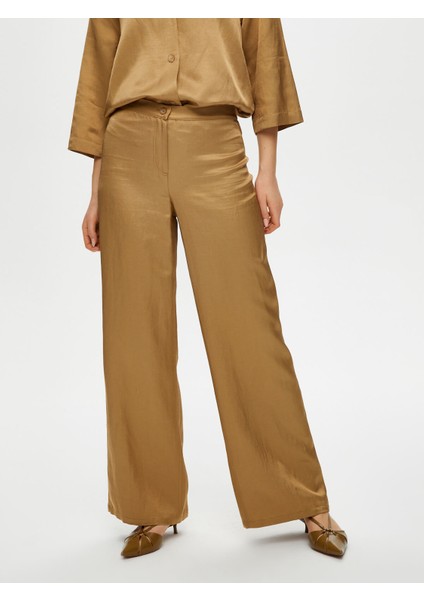 Straight Fit Viskon Pamuk Pantolon S25PNT017 modelleri