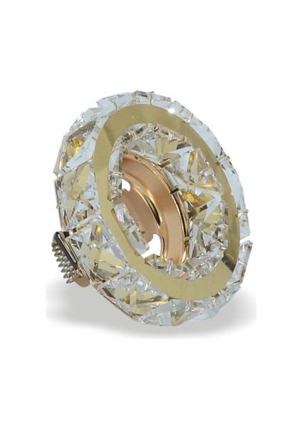 Hayal Cam Spot Yuvarlak Altın