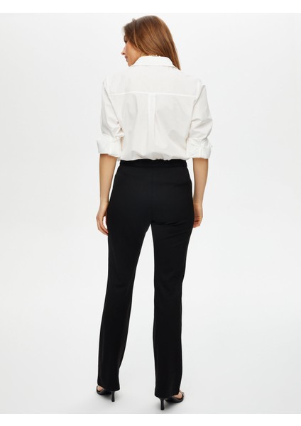 Flare Fit Örme Pantolon S25PNT040