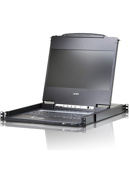 CL6700MW 8 Port Cat 5 17.3 Inch Dual Raıl USB 2.0 Kvm Switch