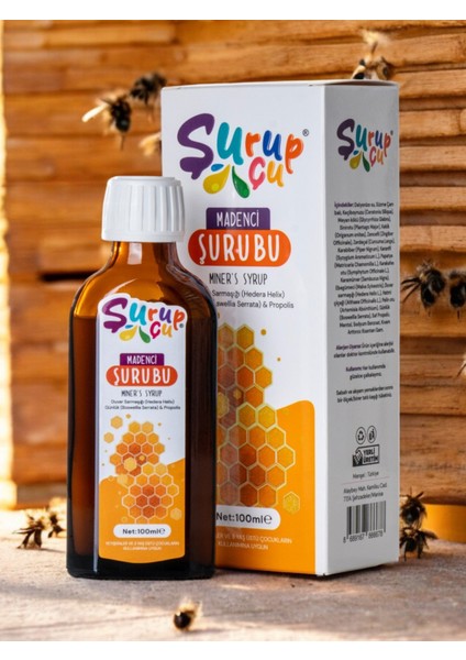 Günlük Şurubu 100 ml Hedera Helix & Propolis Içerir