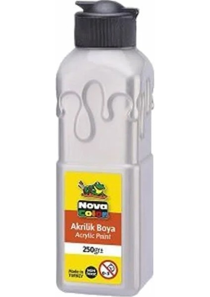 Nova Color NC-3033 250 gr Titanyum Beyazı Akrilik Boya