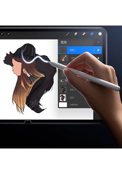 iPad Air 11 2025 M3 Wiwu WI-GQ003 Ivista Serisi Oleofobik Hd Temperli Cam Ekran Koruyucu Şeffaf