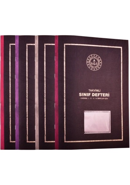 Gülpaş Takvimli Sınıf Defteri 1 2 3 4 Sınıf Için Pp. Kapak 25X35