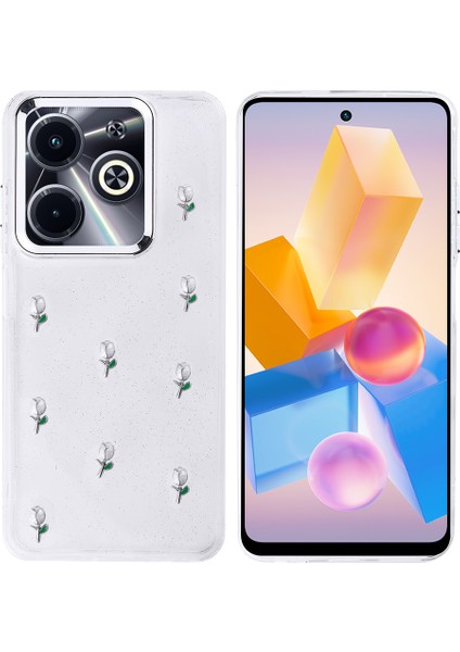 Infinix Hot 40I Kılıf Kutup Figürlü Lale