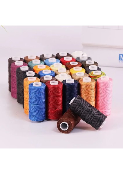No.26 Tarzı D Hq Kalınlığı Mumlu Iplik Deri Mumlu Kordon Diy El Sanatları Aracı El Dikiş Ipliği Düz Mumlu Dikiş Hattı (Yurt Dışından) fırsatları