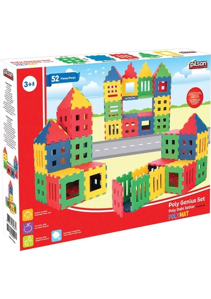 Nessiworld 03 483 Poly Dahi Setler 1mt2 -Pilsan Oyuncak