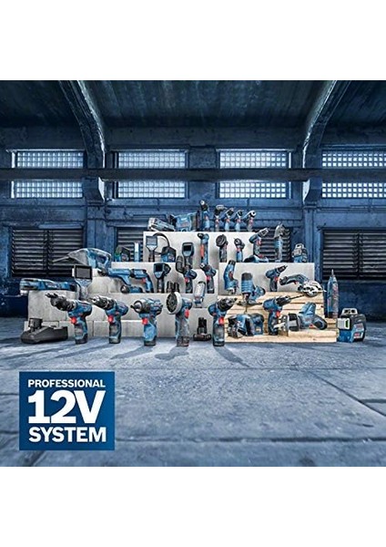 Professional Gsr 12V,35 Hx Akülü Delme Vidalama Makinesi (12 Volt, Solo, Yumuşak/sert Tork: 20/35 Nm; Karton Kutuda