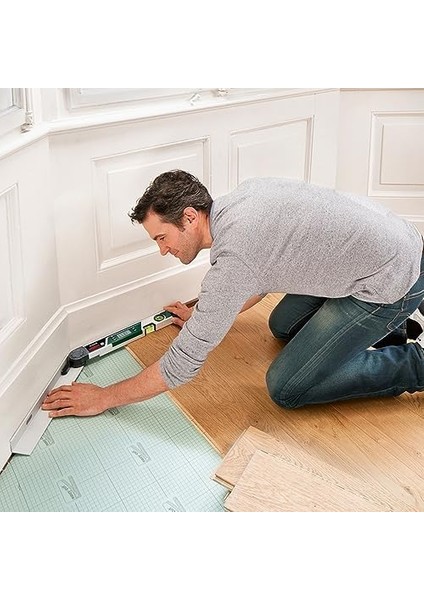 Home & Garden Universalangle Dijital Açı Ölçer (Çalışma Aralığı: 0° - 220°, Kol Uzunluğu 40 Cm, Gönye Açılarının Hassas Hesaplaması Için Entegre Fonksiyonlar, Geri Dönüştürülmüş Karton Kutu)
