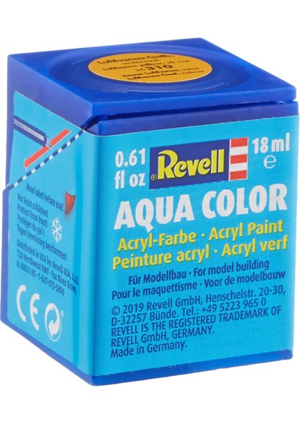 - Su Bazlı Maket Boyası Sarı Ipek 18 ml (36310)