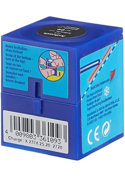 - Su Bazlı Maket Boyası Antr Gri Mat 18 ml (36109)