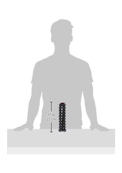 JB01510-BWW Gorillapod 3k Stand Esnek ve Hafif Üç Ayaklı Tripod (Dslr, Csc ve Aynasız Kameralar Için, Taşıma Kapasitesi 3 Kg'a Kadar)