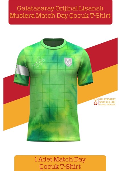 Lisanslı Muslera Match Day Çocuk T-Shirt