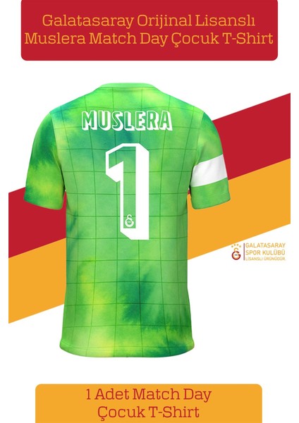 Lisanslı Muslera Match Day Çocuk T-Shirt