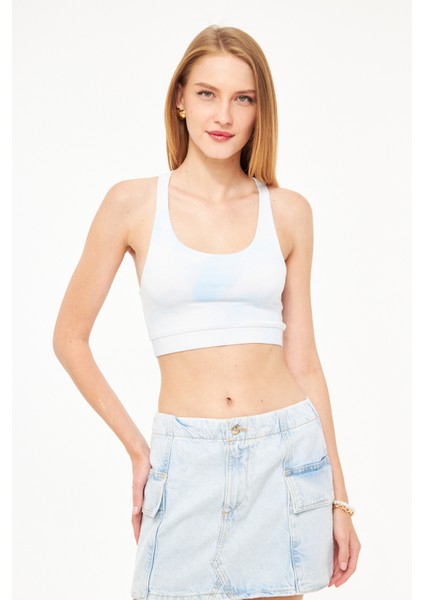Denim Mini Etek