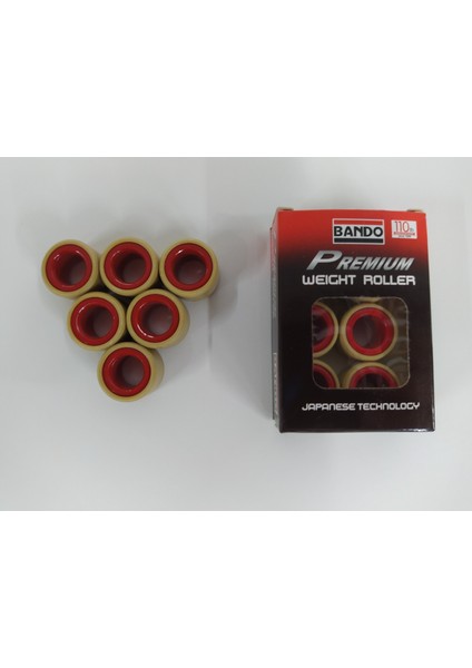 Abush Speedy 110 ve 125 Uyumlu Kırmızı Baga (11 Gr)