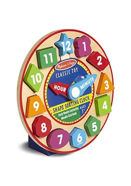 & Doug 18593 Ahşap Saat, 13 Parça