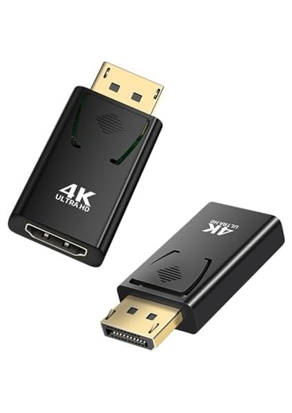 4K 30Hz Displayport To HDMI Çevirici Dönüştürücü Adaptör