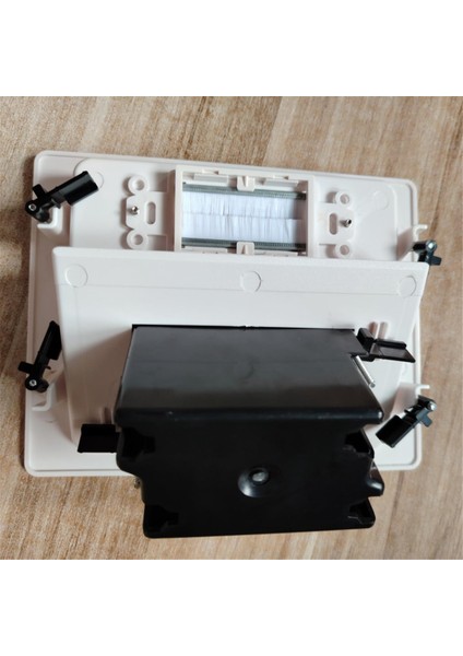 Duvara Gömme Priz Kutusu Kablo Yönetim Kiti 15A 125V Tv Güç Kablolarını ve Düşük Voltajlı Kabloları Duvarın Arkasına Gizleyin (Yurt Dışından) fırsatları