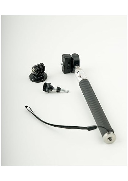 Aksiyon Kameraları 1/4 Vida Uyumlu Monopod ve Bağlantı Adaptörü