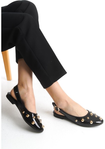 Inferno Siyah Rugan Extra Yumuşak Troklu Kadın Babet fırsatları