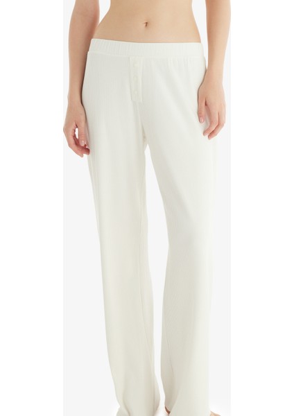 Kadın Eşofman Altı 51815 - Beyaz