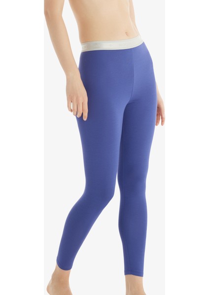 Kadın Tayt 51817 - Mavi