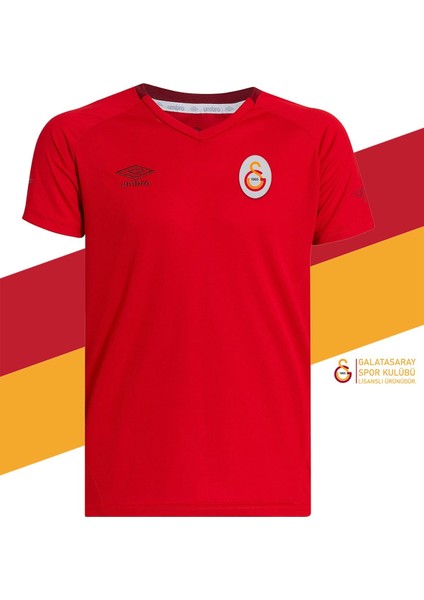 Orijinal Lisanslı Umbro V Yaka Kırmızı T-Shirt