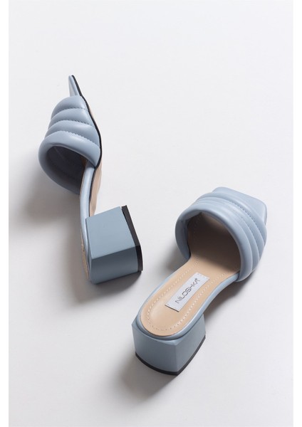 Marcıe Baby Blue Puffy Slipper fiyatları