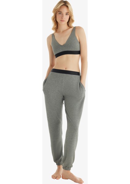 Kadın Eşofman Altı 51818 - Antrasit Melanj fırsatları