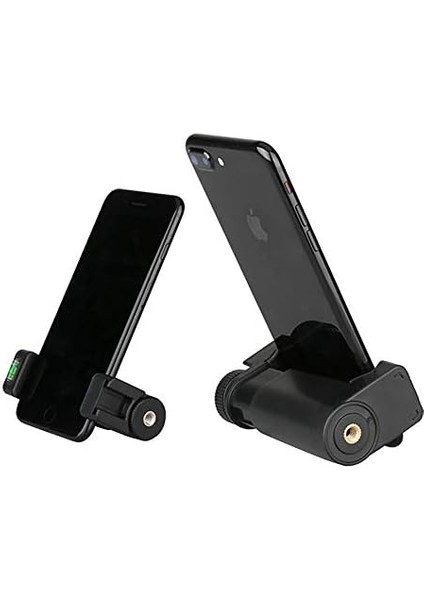 F-Mount Çok Amaçlı Telefon Monopod, Siyah