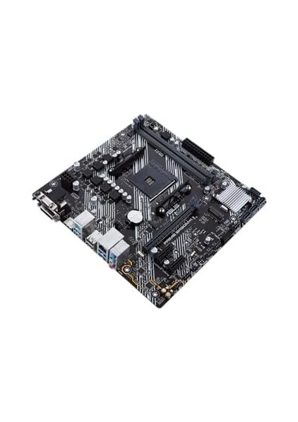 Prime B450M-K Iı Amd B450 Am4 Ddr4 4400 Hdmı Dvı VGA M2 Usb3.2 Matx Bios Flashback Anakart